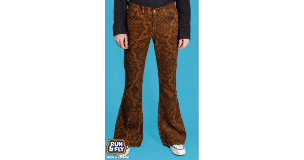 Run and Fly - Unisex Indie Punk Retro 60s 80s Tan Corduroy Run and Fly - Unisex Indie Punk Retro 60s 80s Tan Corduroy